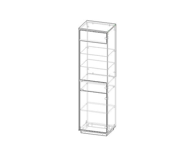 Стенка Бостон - 3 Черный