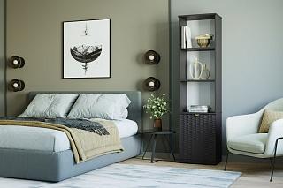 Стеллаж Тоди - 1 Графит