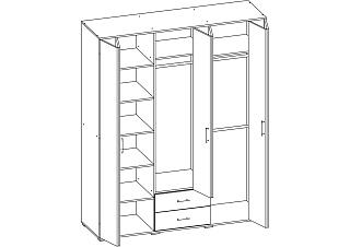 Шкаф Гармошка - 11