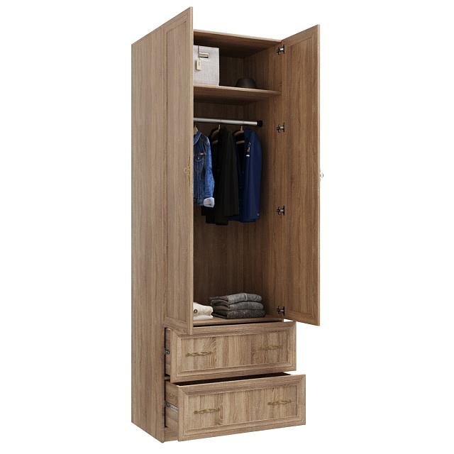 Шкаф распашной Карлос - 032 Дуб Сонома