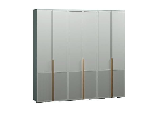 Шкаф распашной Телфорд - 6 Зеленый Айсберг