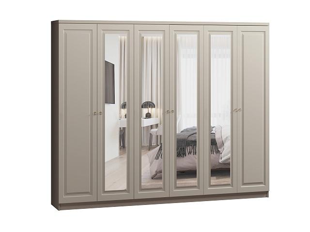Шкаф распашной Миссури - 6.4 Кашемир