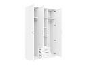 Шкаф распашной Стелла - 6 Белый