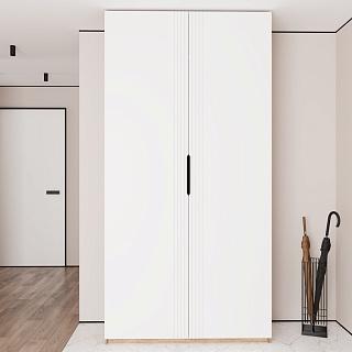 Шкаф распашной Астрис - 3 Белый