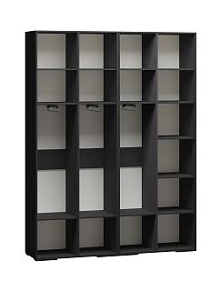 Шкаф распашной Брей - 2.2 Черный