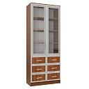 Книжный шкаф Альма - 11 Орех Экко