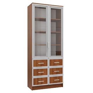 Книжный шкаф Альма - 11 Орех Экко