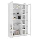 Книжный шкаф Библиограф - 3 №1 Белый