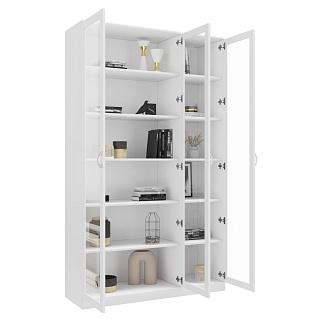 Книжный шкаф Библиограф - 3 №1 Белый