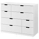 Комод Генри - 13 МДФ Белый