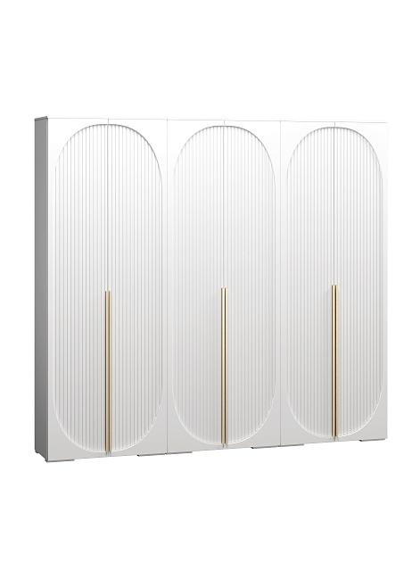 Шкаф распашной Брей - 3 Белый