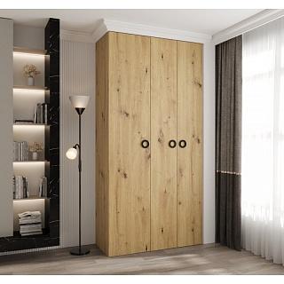 Шкаф распашной Хилтон - 2.3 Дуб Бунратти