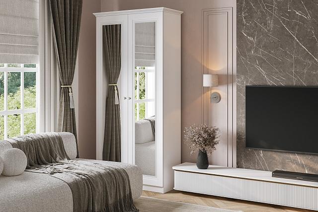 Шкаф распашной Миссури Классик - 2.2 Белый