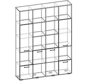 Стеллаж Бриз - 4.06