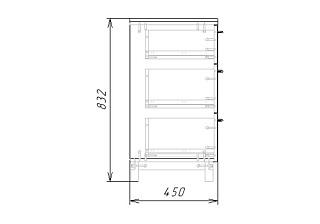 Комод Техас - 1 МДФ