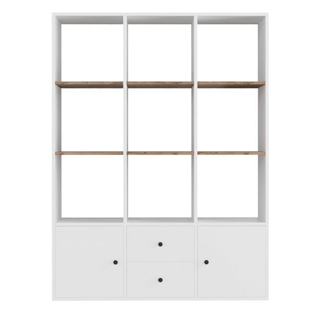 Стеллаж Оренсе - 7 Белый