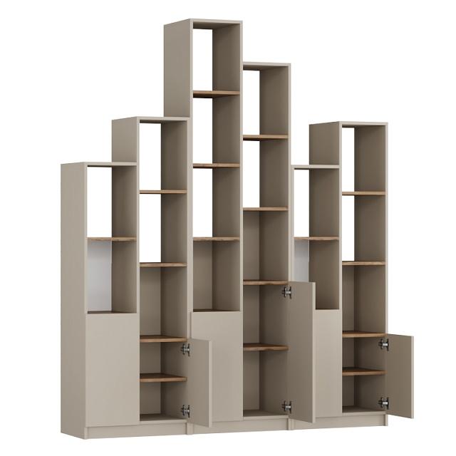 Стеллаж Оренсе - 4 Кашемир