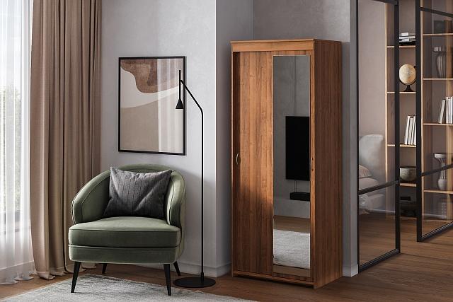 Шкаф-купе Миллениум-2 Орех Экко