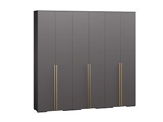Шкаф распашной Эдинбург - 6 Графит
