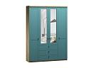 Шкаф распашной София РАХ - 20 МДФ Аквамарин