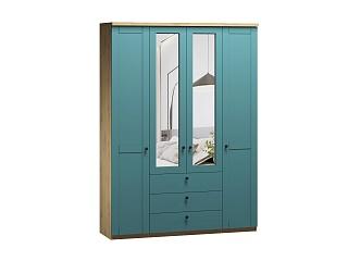 Шкаф распашной София РАХ - 20 МДФ Аквамарин