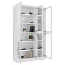 Книжный шкаф Библиограф - 3 №2 Белый