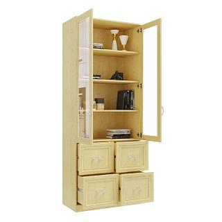 Книжный шкаф Библиограф - 2 №4 Клен