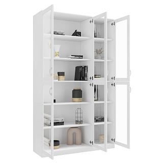 Книжный шкаф Библиограф - 3 №2 Белый