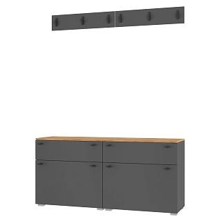 Прихожая Квели - 2 Графит