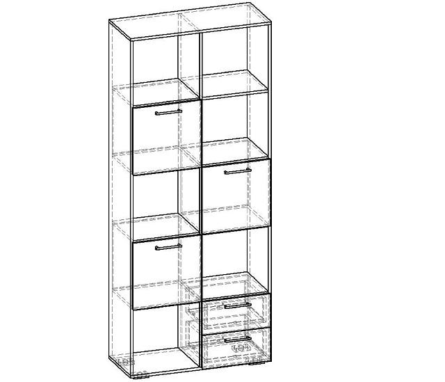 Стеллаж Бриз - 2.10