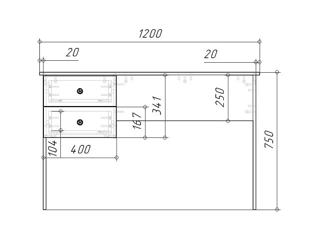 Детская стенка Стрекоза - 6 МДФ Белый