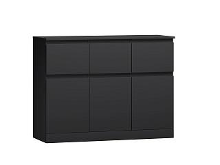 Комод Мальм - 24 Черный