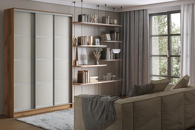 Шкаф-купе Борнео - 3.2С Дуб Делано