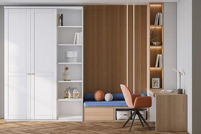 Шкаф распашной София РАХ - 33 МДФ Белый