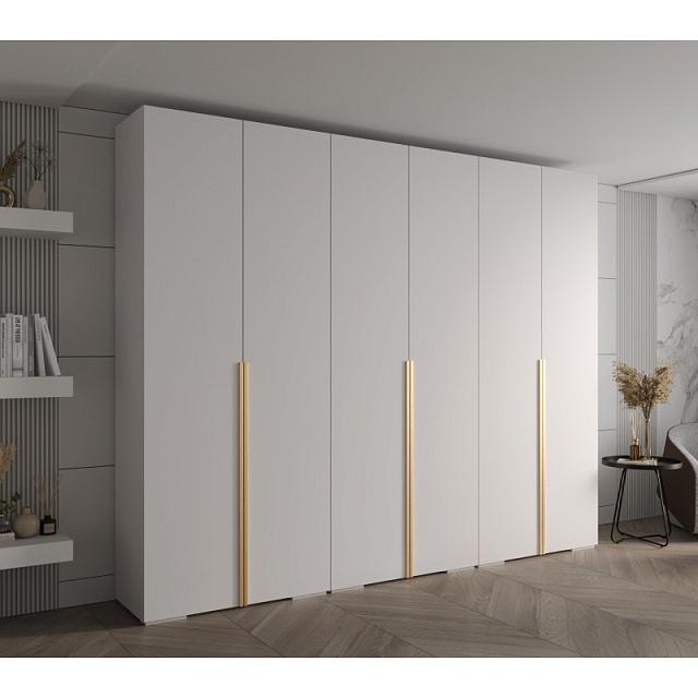 Шкаф распашной Мори - 14 Белый