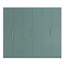 Шкаф распашной Калифорния - 6 Сумеречный Голубой