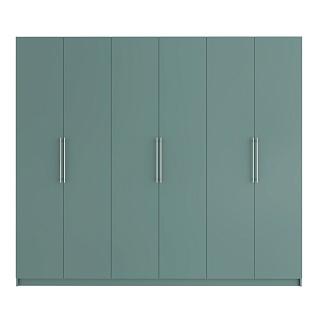 Шкаф распашной Калифорния - 6 Сумеречный Голубой