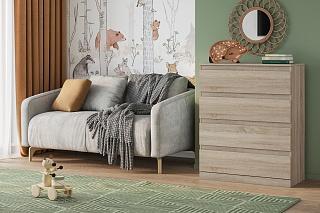 Комод Мальм - 16 Дуб Сонома