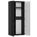 Шкаф распашной Синтра 2 Черный