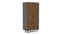 Шкаф распашной Верия-2 Графит