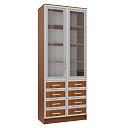 Книжный шкаф Альма - 12 Орех Экко