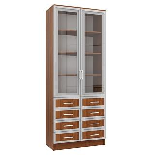 Книжный шкаф Альма - 12 Орех Экко