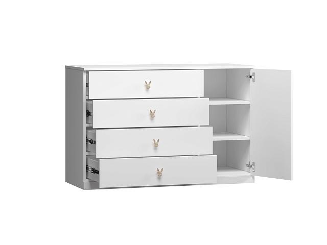 Комод Банни Mini - 2 Белый