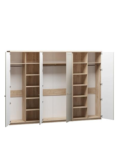 Шкаф распашной София РАХ - 25 МДФ Кастелло Медовый / Кашемир