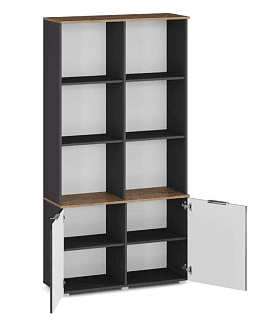 Стеллаж Салерно 2 Графит