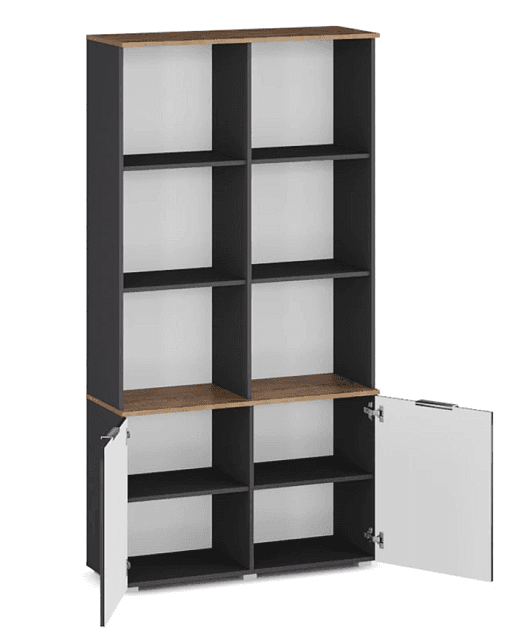 Стеллаж Салерно 2 Графит