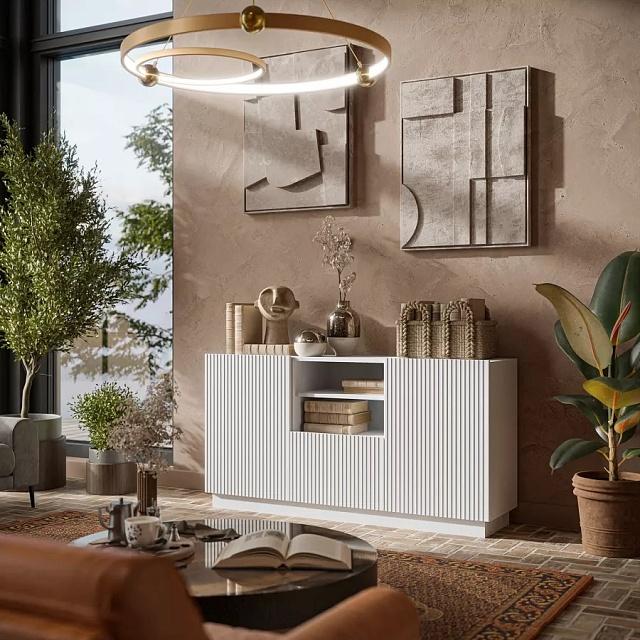 Комод Терни - 4 Белый