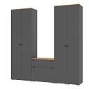 Прихожая Квели - 10 Графит