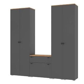 Прихожая Квели - 10 Графит