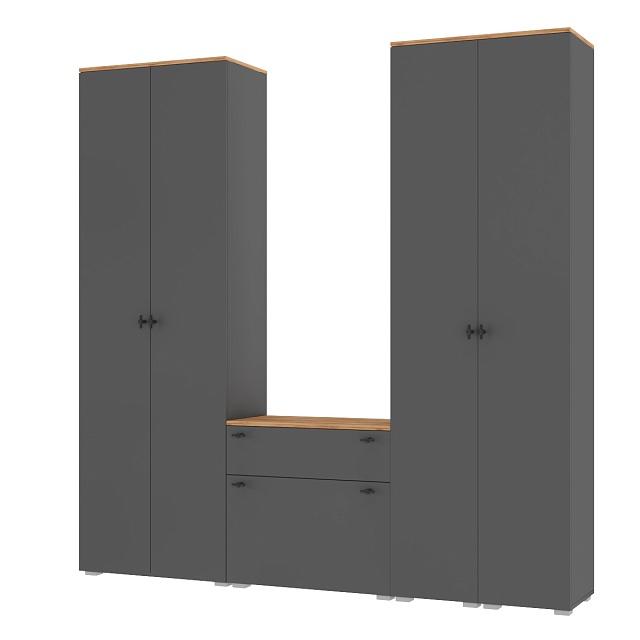 Прихожая Квели - 10 Графит